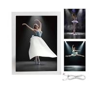 Elegant Ballerina Creative Tissue Box | Ballet Girl Tissue Box, Artistic Touch-Activated, Creative Ornament For Bedroom, Desk, Living Room