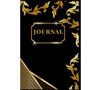 Elegant Black and Gold Journal: 200 Lined Pages Notebook for Writing, Journaling, Note-Taking, Planning, and Daily Reflection - Minimalist Luxury ... Professionals, and Personal Use - Stylish Bl