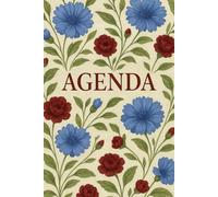 Elegant Botanical Floral Agenda 2026 - Deluxe Yearly Planner