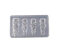 Elegant Bowknot Silicone Mould Set For Creating 3D Nails Art Earrings And Necklaces Crafting Tool Fashion Statement Bowknot Designs Mould