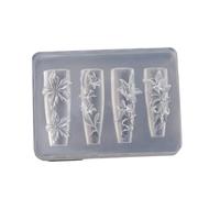 Elegant Bowknot Silicone Mould Set For Creating 3D Nails Art Earrings And Necklaces Crafting Tool Fashion Statement Bowknot Designs Mould