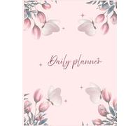 Elegant Butterfly Floral Daily Planner
