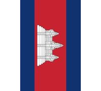 Elegant Cambodia Flag Notebook for Writing and Creativity: Show Your Cambodia Pride with This Unique and Stylish Journal