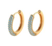 Elegant & Chic: Women's Dazzling Drop Earrings Orecchino Grande Singolo Pendente (E, A)