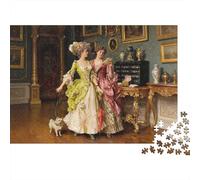 Elegant Classic Art Puzzle 1000 Pezzi Recyclable Material Oil Painting Puzzles for Adultoi Divertente Present & Activity for Home Ottima Idea Regalo for Men 38x26cm/1000Ps