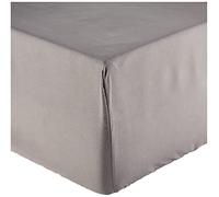 Elegant Comfort 1500, Lenzuolo con Angoli Profondi (40,64 cm), di qualità alberghiera, in Morbida Microfibra, Resistente alle Pieghe e allo sbiadimento, per Letto Matrimoniale, Grigio