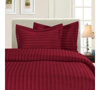 Elegant Comfort, il migliore, il pi morbido e il pi accogliente set copripiumino da 3 pezzi! - 1500 set copripiumino damascato a righe di lusso