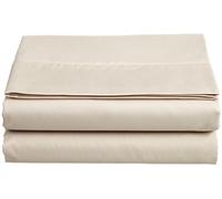 Elegant Comfort Lenzuolo antigrinze su Amazon, qualità alberghiera a 1500 fili, 1 pezzo, lenzuolo di sotto, dimensione lenzuolo doppio XL, panna