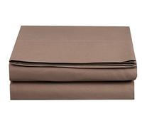 Elegant Comfort Lenzuolo con Angoli di Lusso su Amazon. - Massima qualità Wrinkle-Free 1500 Thread Count Egyptian Quality Pezzo con Angoli, California King Size, Colore: Marrone Cioccolato