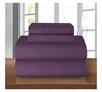 Elegant Comfort Luxury 1500 Set di lenzuola in microfibra di qualit alberghiera premium, 4 pezzi - Lenzuolo con angoli elasticizzato antipiega,