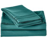 Elegant Comfort ® Set di lenzuola a 1500 fili, resistenti alle pieghe, qualità egiziana, ultra morbide e lussuose, 4 pezzi, con tasca profonda fino a 40,6 cm, molte dimensioni e colori, king size,