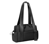 Elegant Design Sport Bags, Travel Bags for Women, Large Capacity Athletic Bag, Compact Gym Duffel Bag 30.5x17.8cm for Indoor Sports, Outdoor, Present, School, Pink, Black Color