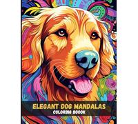 Elegant Dog Mandalas: Sophisticated Coloring for Relaxation