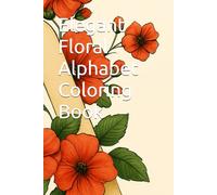 Elegant Floral Alphabet Coloring Book