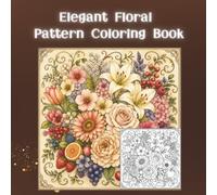 Elegant Floral Pattern Coloring Book