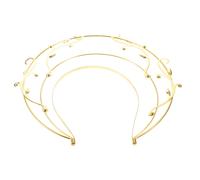 Elegant Headband Strong Zinc Alloy Decorative Crown