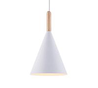 Elegant Hollow Ceiling Light Chandelier Elegant Pendant Lamp with Wood Scandinavian Ceiling Lighting Fixture Industrial 1-Light Metal Suspensiom Lamp for Restaurant Dining Room Bdroom