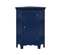 Elegant Home Fashions Angolo Autonomo Blu Navy con Porta Stile Persiana