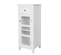 Elegant Home Fashions ELG-579-Mobile da Bagno con 1 Anta e cassetto, Colore: Bianco, Taglia Unica