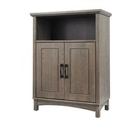 Elegant Home Fashions Russell EHF-F0013-Armadietto da Bagno, 33 cm x 66 cm x 87 cm, in Rovere salato, Legno, Quercia Sale, Taglia Unica