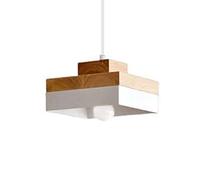 Elegant Industrial Hanging Light Industrial Scandinavian Pendant Light LED Nordic Style Chandelier E27 Base Farmhouse Ceiling Lighting Fixture for Kitchen Island Dining Room Over Sink