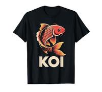 Elegant Koi Fish Design Nature, Lovers And Art Maglietta