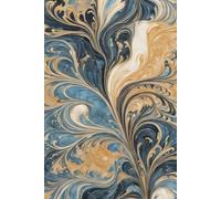 Elegant Motion: A Marbleized Journal: A Stunning 6x9 Notebook with 200 Lined Pages for Creativity, Reflection, and Inspiration