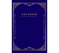 Elegant Notebook for Men: Classic Minimalist Lined Journal for Notes, Ideas and Work | 6 x 9 inches