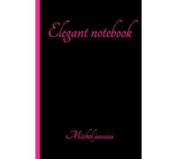 Elegant notebook pink edition: Gift journal for friends and family