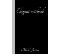 Elegant notebook silver edition: Gift journal for friends and family