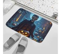 Elegant Skull Zerbino Per Ingresso Morbide Zerbino Per Porta Resistente Tappetino Per Porta Per Veranda Interno Casa 60X40Cm