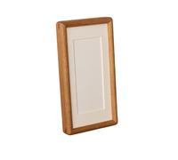 Elegant Solid Wood Photo Frame in Walnut Finish - Perfect for Home Decor