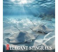 Elegant Stingrays Calendar 2025: A Year Celebrating the Grace and Beauty of Stingrays