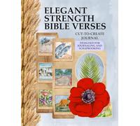 Elegant Strength Bible Verses Collection Cut-TO-Create Journal: Flowers and Faith | 8.5" x 11" Size | Matte Finish | Double-Sided Pages | Arts | Crafts | Scrapbooking