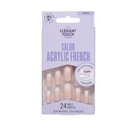 ELEGANT TOUCH Acrilico francese bara unghie finte No.02