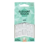 Elegant Touch Bare - Unghie Finte con Colla Square 48pz