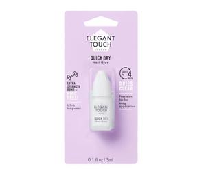 Elegant Touch Colla per Unghie ad Asciugatura Rapida 5 Secondi - Colla per unghie
