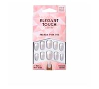 Elegant Touch Unghie Unghie finte Natural French 103 Pink Medium 24 Stk.