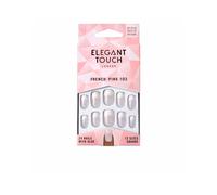 Elegant Touch Unghie Unghie finte Natural French 103 Pink Medium 24 Stk.