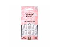 Elegant Touch Unghie Unghie finte Natural French 103 Pink Medium 24 Stk.