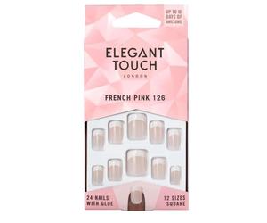 Elegant Touch Natural French Pink 126 Corte - Unghie Finte