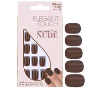 Elegant Touch Nude Squoval Cacao 24 pezzi - Unghie artificiali