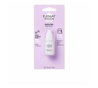 Elegant Touch Colla per unghie Asciugatura rapida Trasparente 3 ml