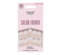 Elegant Touch Salon French 109 - Unghie Finte con Colla Almond 24pz