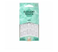 Elegant Touch unghie finte - completamente nudo - 001 (quadrati)