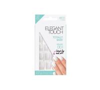 Elegant Touch unghie finte - completamente nudo - 001 (quadrati)