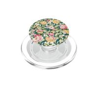 Elegant Vintage Floral Garden Botanical Nature Green PopSockets PopGrip per MagSafe