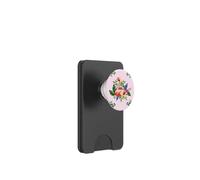 Elegant Watercolor Floral Bouquet Design with Vibrant Flower PopSockets PopWallet per MagSafe