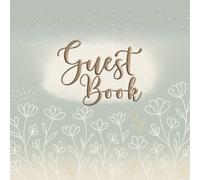 Elegant wedding guest book: Beautiful Keepsake for Visitor Register Sign-in Book for Events, Sign In Book for Wedding Reception, Baby Shower, Funeral, Perfect Keepsake for Weddings