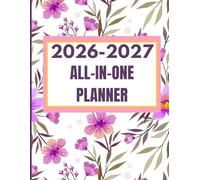 Elegant Women’s Planner 2026-2027 - Daily Weekly Monthly, Study, Reviews & Travel: Plan Your Days & Bucket List